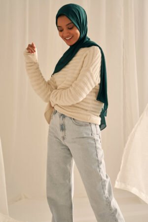 Everyday Chiffon Hijab - Matte Green